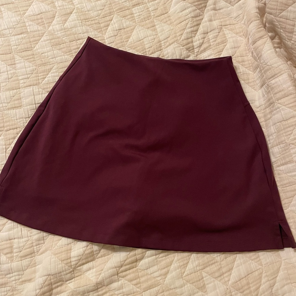GIRLFRIEND COLLECTIVE Plum Active Skort